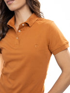 Polo Básico Femenino | Terracota, vista 7