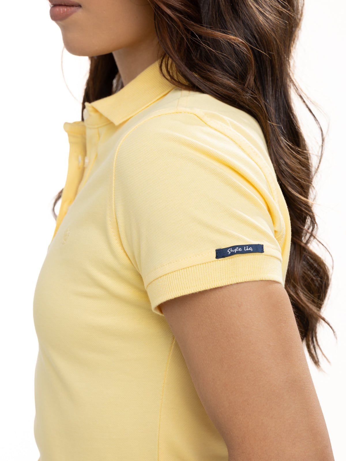 Polo Básico Femenino | Amarillo — foto 8