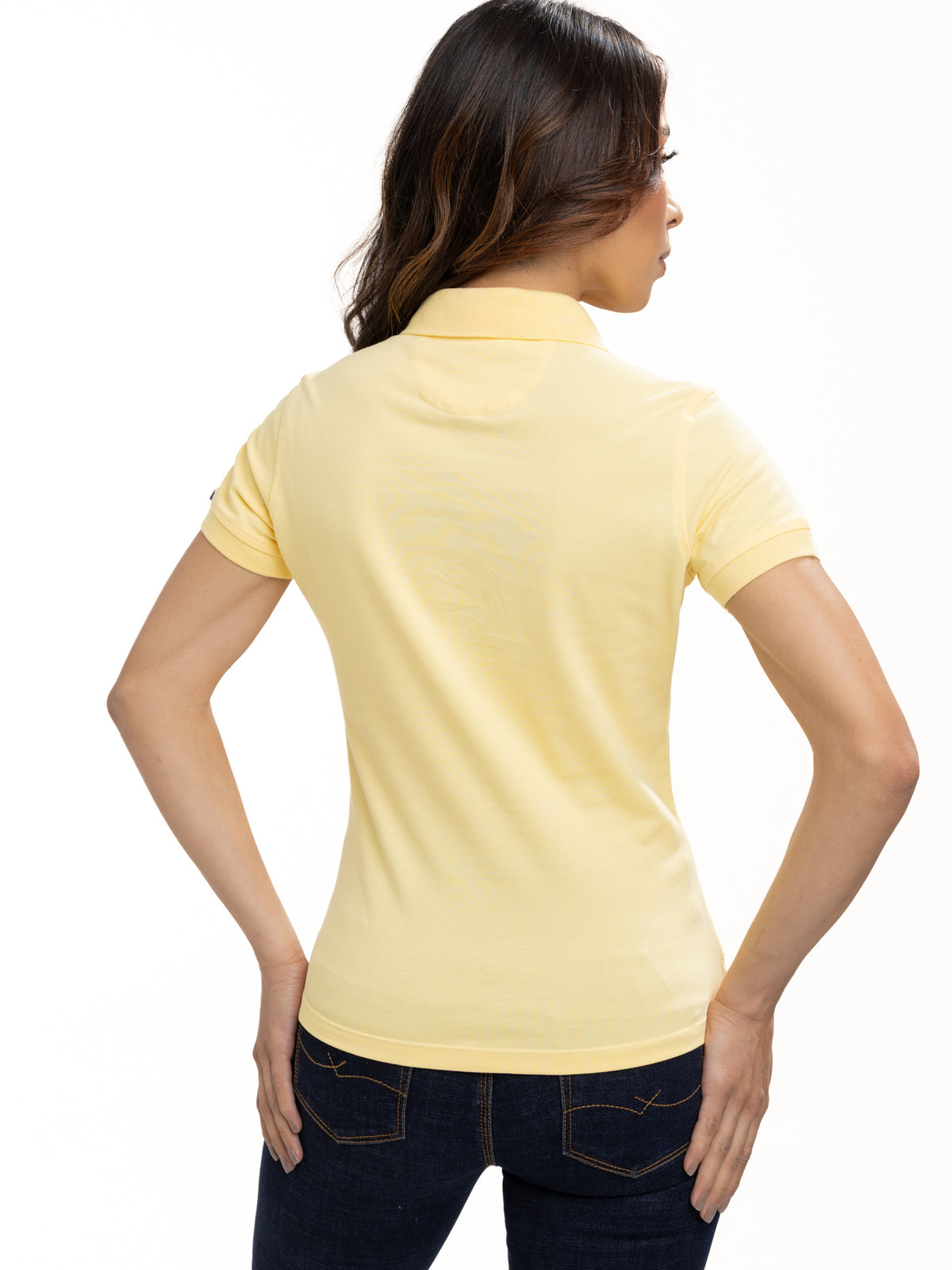 Polo Básico Femenino | Amarillo — foto 9