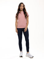 Polo Básico Femenino | Rosado, vista 1