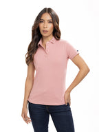 Polo Básico Femenino | Rosado, vista 6