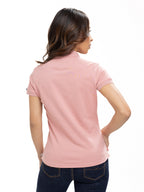 Polo Básico Femenino | Rosado, vista 10