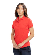 Polo Básico Femenino | Rojo, vista 8