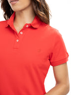Polo Básico Femenino | Rojo, vista 9