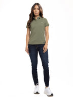 Polo Básico Femenino | Verde Militar, vista 1