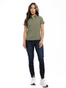 Polo Básico Femenino | Verde Militar