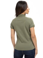 Polo Básico Femenino | Verde Militar, vista 10