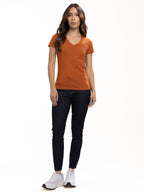 Camiseta Básica Femenina | Ocre, vista 2