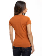 Camiseta Básica Femenina | Ocre, vista 13