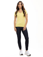 Camiseta Básica Femenina | Amarillo, vista 1