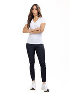 Camiseta Básica Femenina | Blanco, vista 3