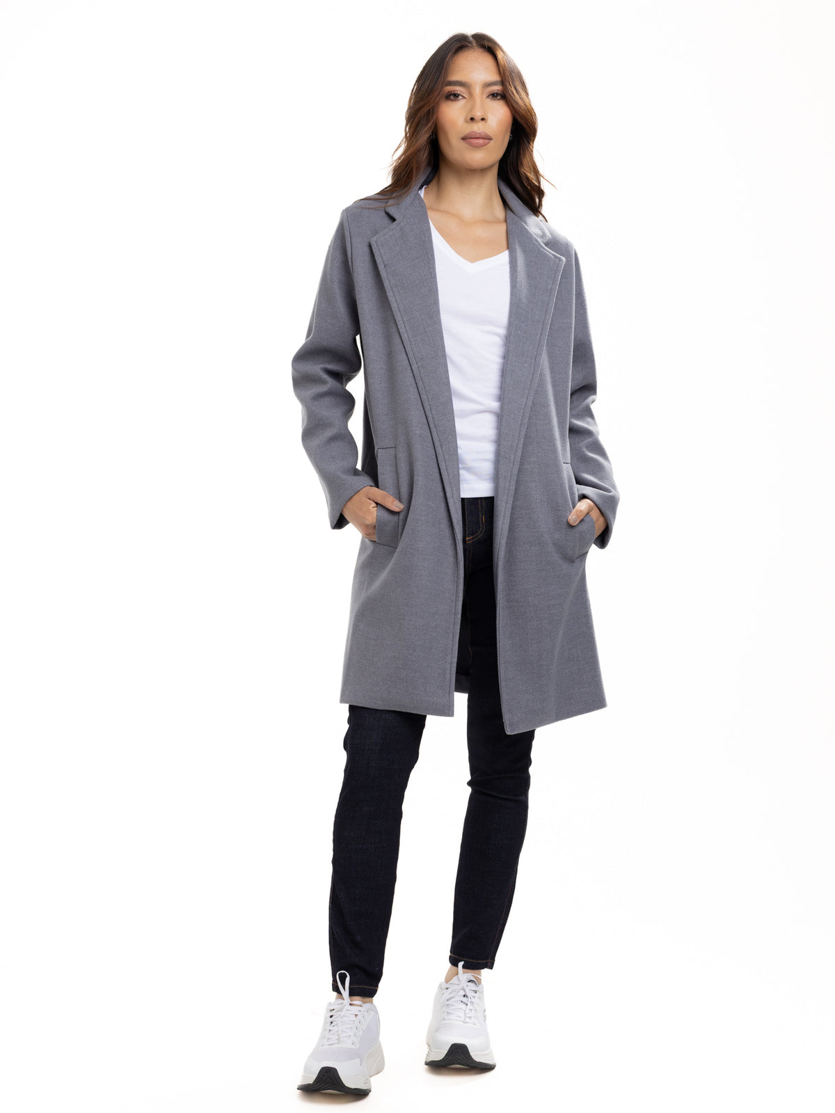 Abrigo Femenino | Gris, vista 1