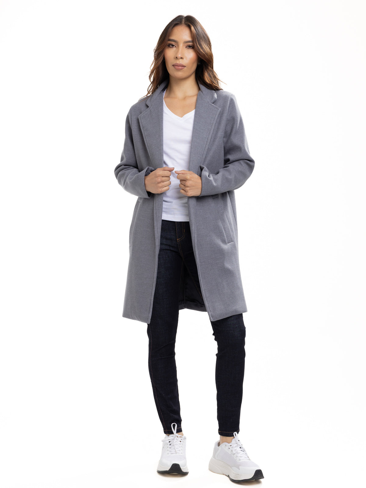 Abrigo Femenino | Gris, vista 2