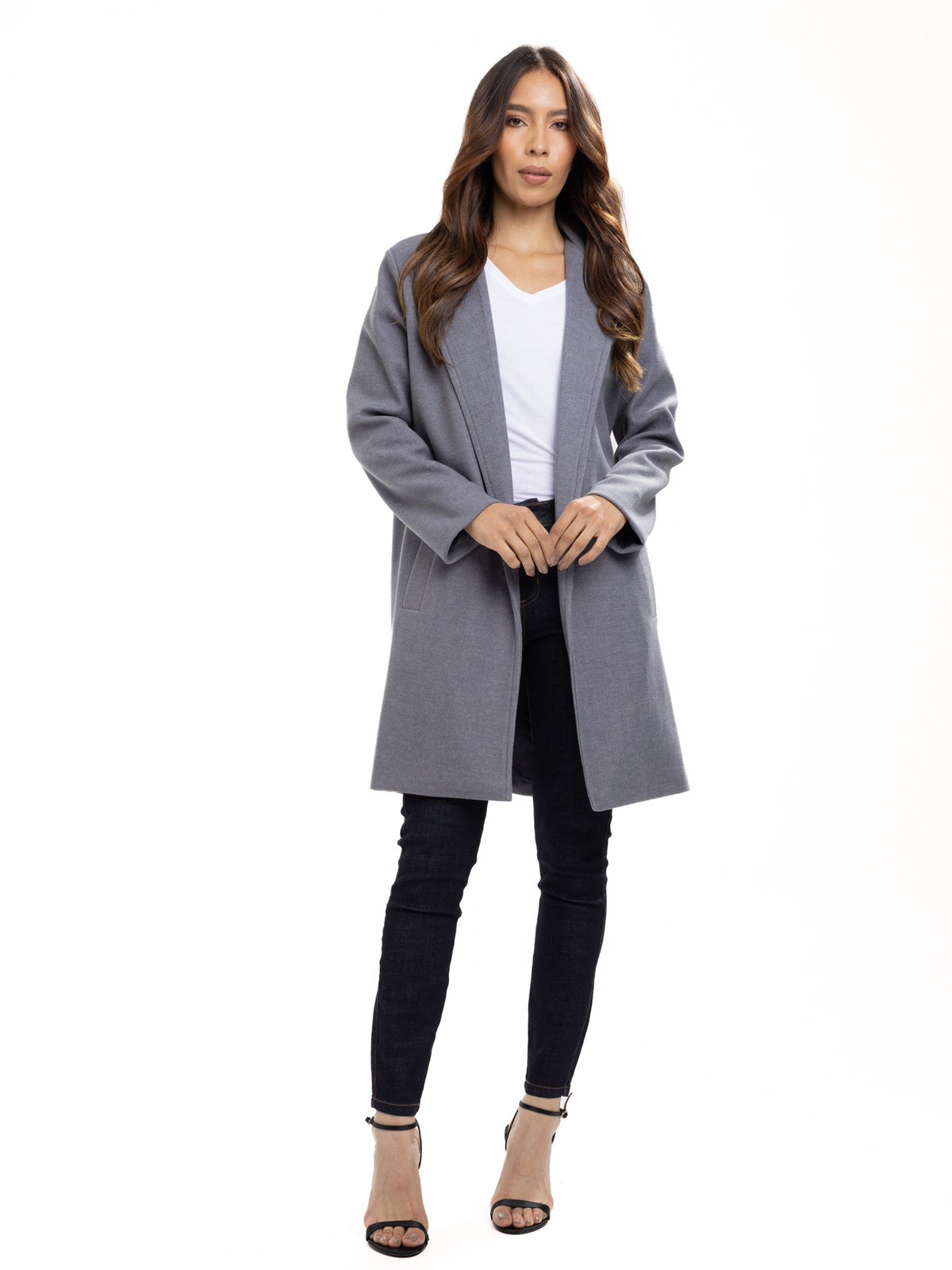 Abrigo Femenino | Gris, vista 4