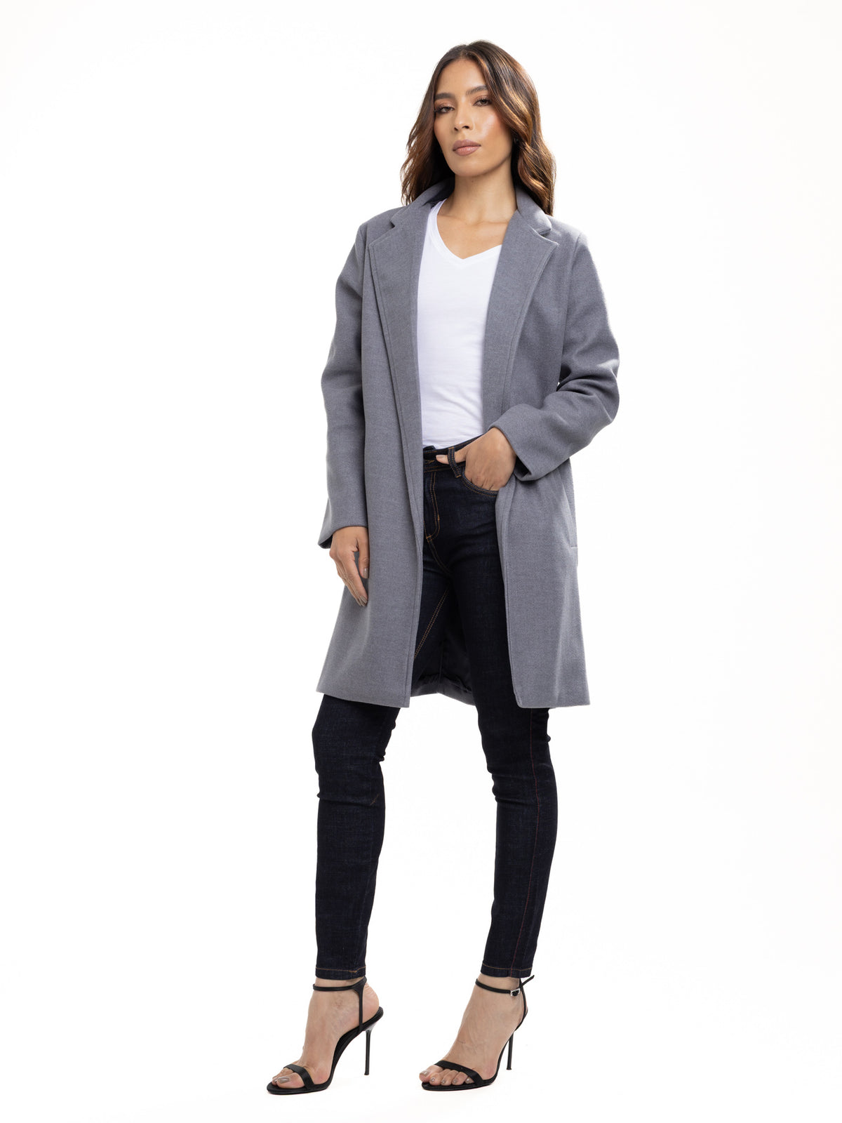 Abrigo Femenino | Gris, vista 9
