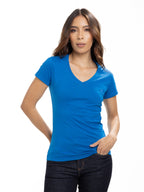 Camiseta Básica Femenina | Azul Rey — foto 4
