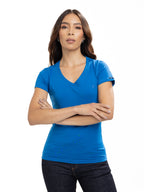 Camiseta Básica Femenina | Azul Rey — foto 6