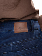 Jean Femenino | Azul Petróleo Accesorio Pasador — foto 6