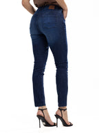 Jean Femenino | Azul Petróleo Accesorio Pasador — foto 7