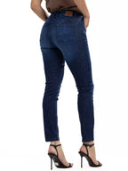 Jean Femenino | Azul Petróleo Accesorio Pasador — foto 8