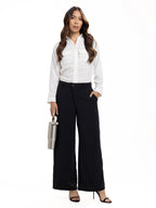 Pantalón Femenino | Negra en Tela Liviana — foto 2