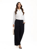 Pantalón Femenino | Negra en Tela Liviana — foto 4