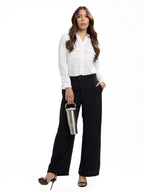 Pantalón Femenino | Negra en Tela Liviana — foto 5
