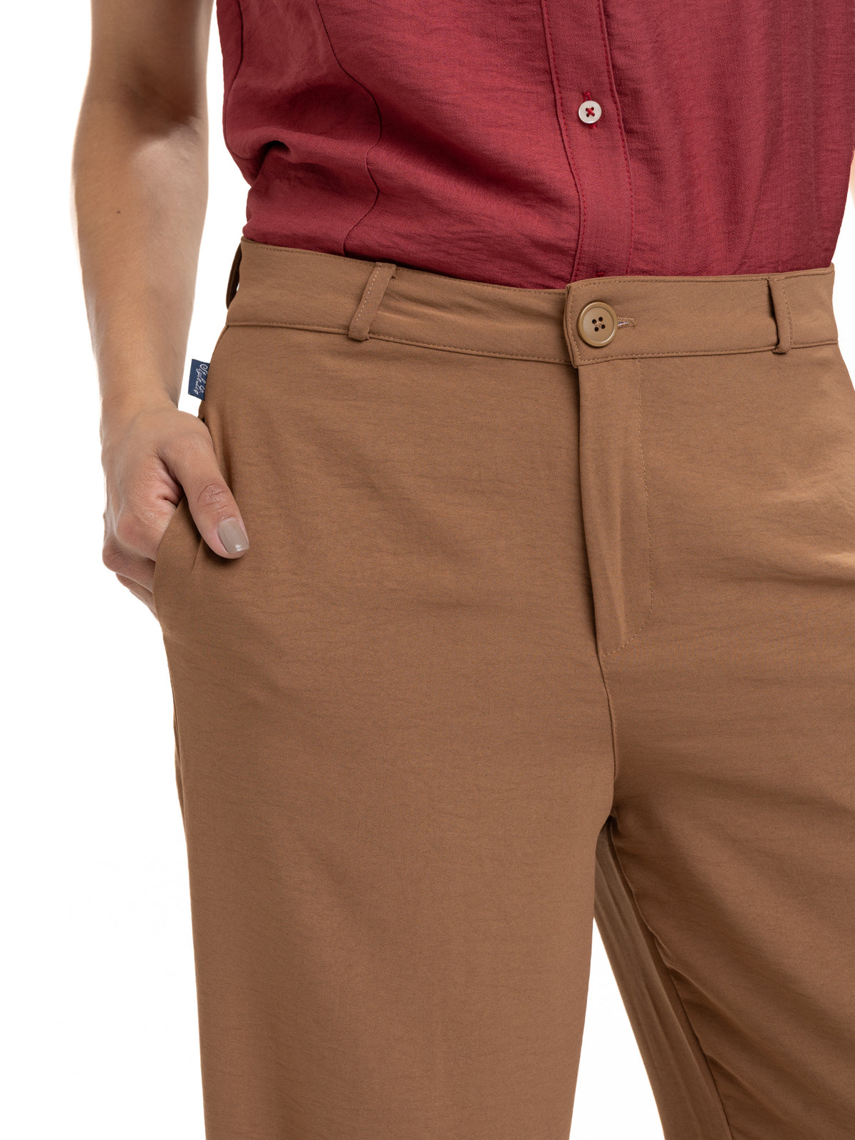 Pantalón Femenino | Café en Tela Liviana — foto 4