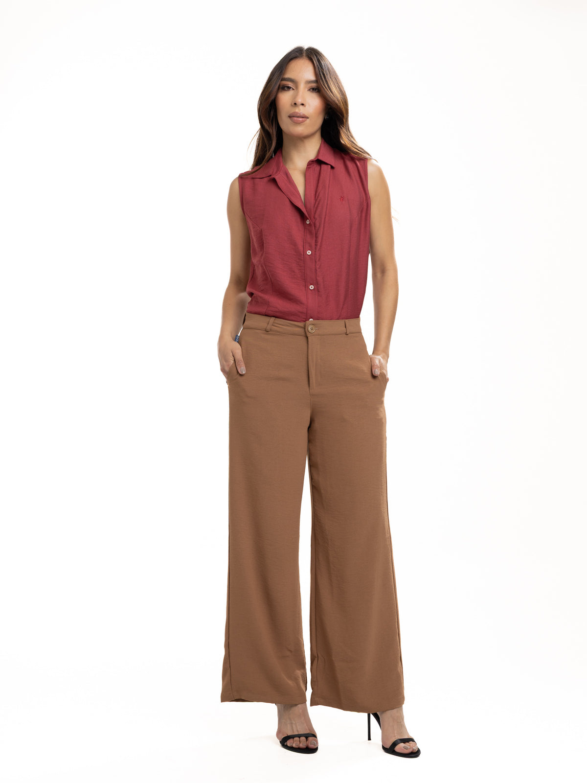 Pantalón Femenino | Café en Tela Liviana — foto 7