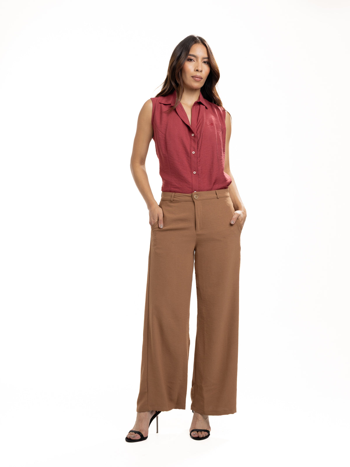 Pantalón Femenino | Café en Tela Liviana — foto 8