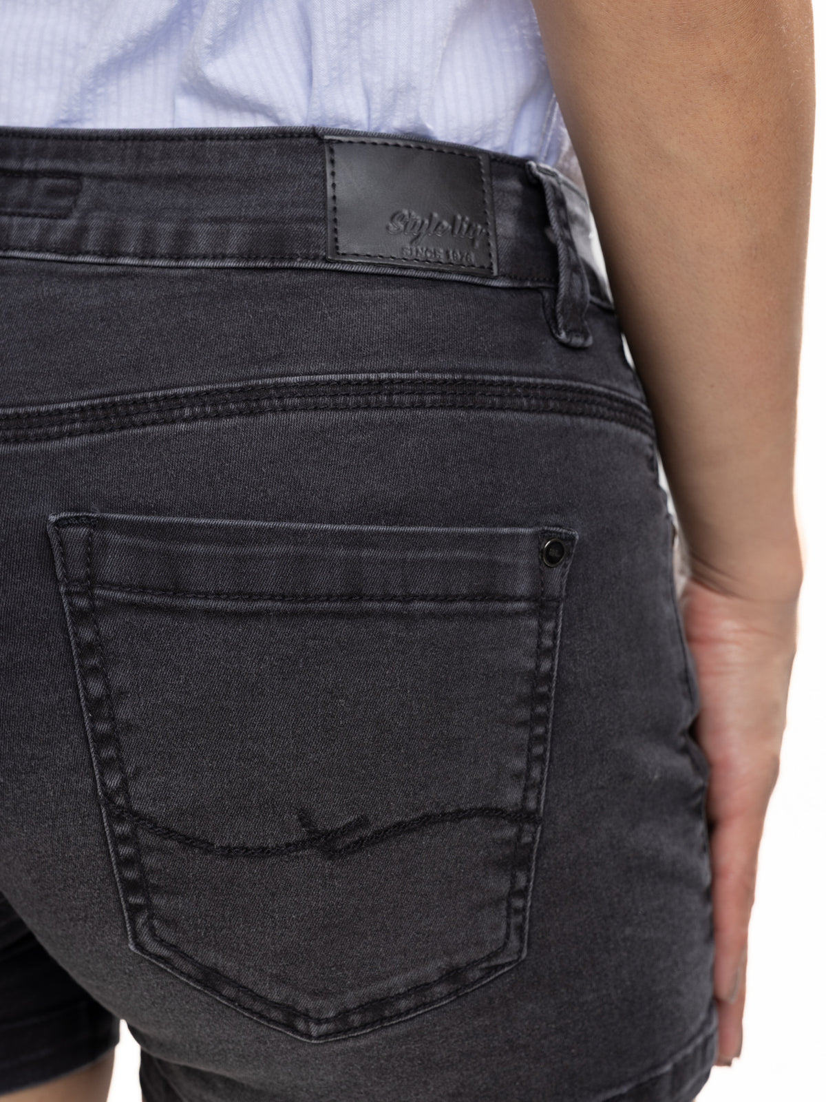 Short Femenino | Jean Gris 3 Taches en Relojero — foto 6