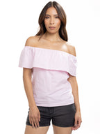 Blusa Campesina Femenina | Cuadros Rosados, vista 5