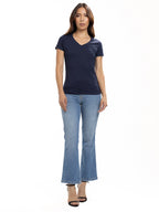 Camiseta Básica Femenina | Azul Oscuro — foto 1