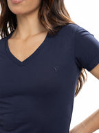 Camiseta Básica Femenina | Azul Oscuro — foto 6