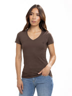 Camiseta Básica Femenina | Café Oscuro — foto 3