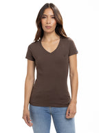 Camiseta Básica Femenina | Café Oscuro — foto 4