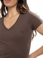 Camiseta Básica Femenina | Café Oscuro — foto 6