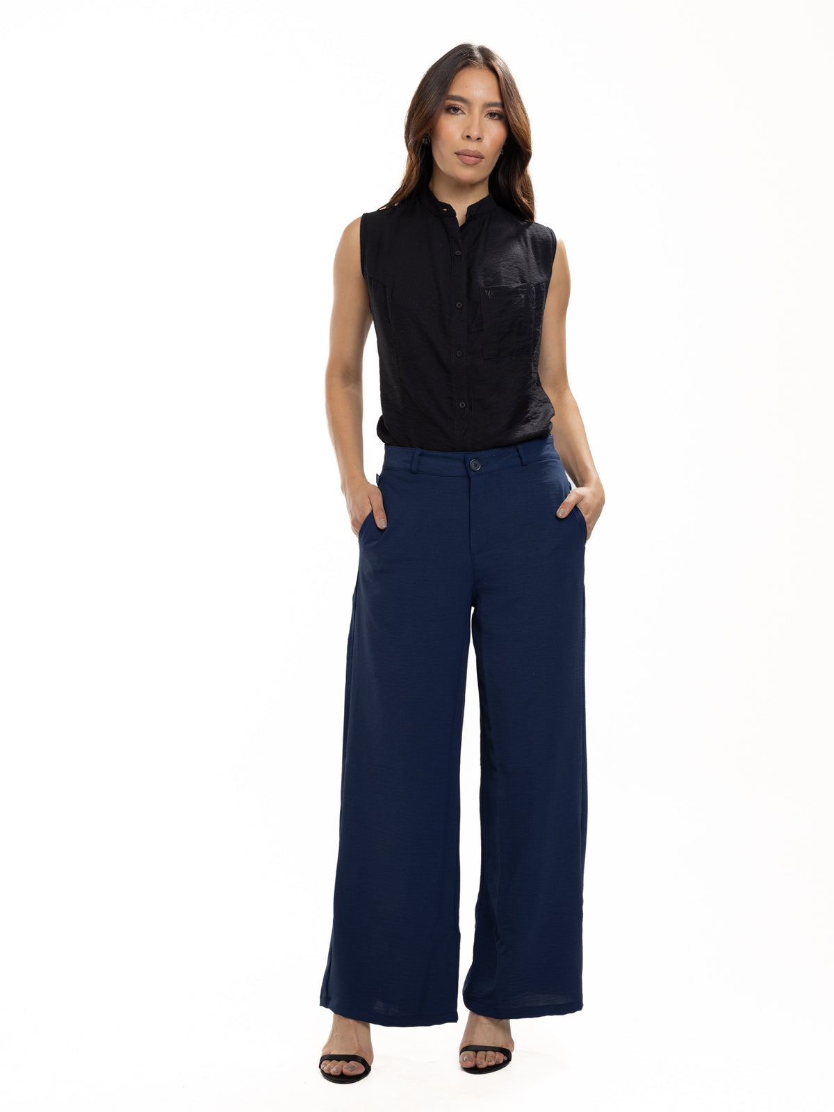 Pantalón Femenino | Azul Rey en Tela Liviana — foto 1