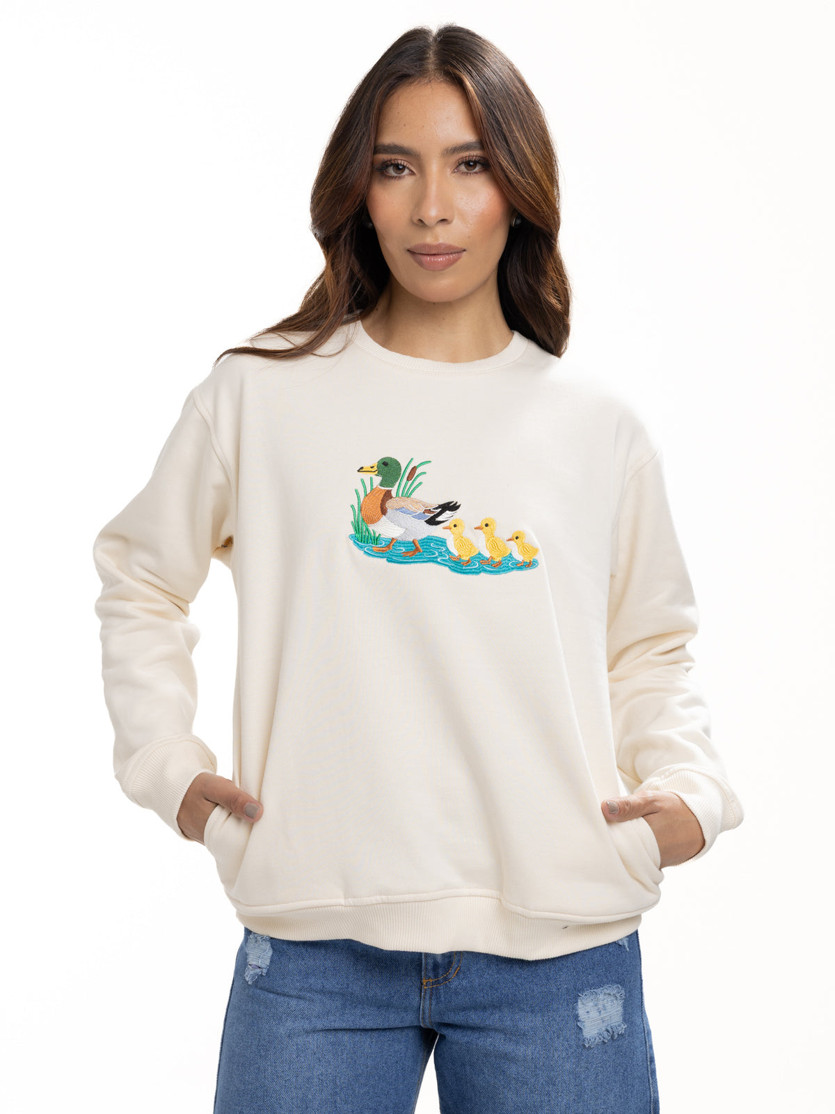 Buso Femenino | Cerrado Bordado de Patos, vista 8
