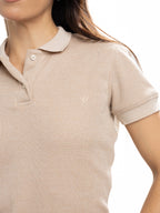 Polo Básico Femenino | Beige — foto 5