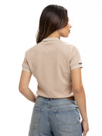 Polo Básico Femenino | Beige — foto 6