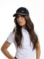 Gorra Unisex | Negra con Letras en Blanco