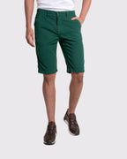 Bermuda para hombre color verde botella