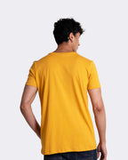 Camiseta básica para hombre manga corta cuello redondo
