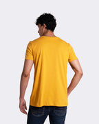 Camiseta básica para hombre manga corta cuello redondo