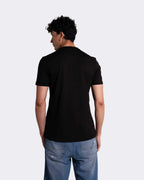 Camiseta básica para hombre manga corta cuello V
