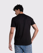 Camiseta básica para hombre manga corta cuello V