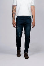 Jeans Rotos con Efecto Desgastado