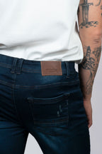 Jeans Rotos con Efecto Desgastado
