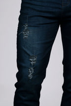 Jeans Rotos con Efecto Desgastado